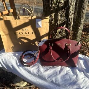 Coach NWT Burgundy Women's Bag